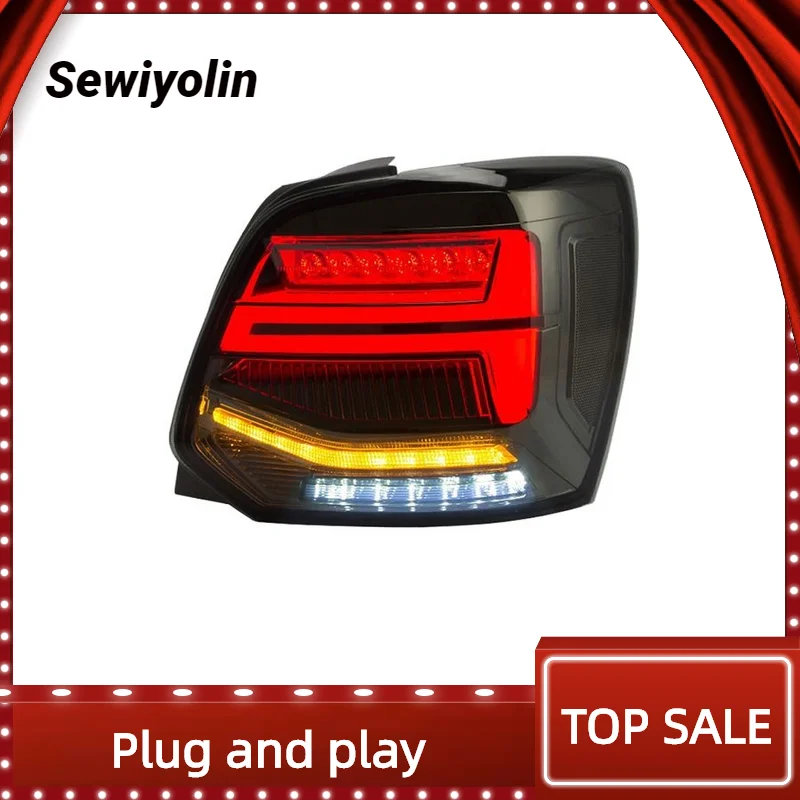 For Volkswagen Polo 2011-2018 Car Accessories Animation LED Trailer Lights Tail Lamp Rear DRL Signal Automotive Plug And Play
For Volkswagen Polo 2011-2018 Car Accessories Animation LED Trailer Lights Tail Lamp Rear DRL Signal Automotive Plug And Play