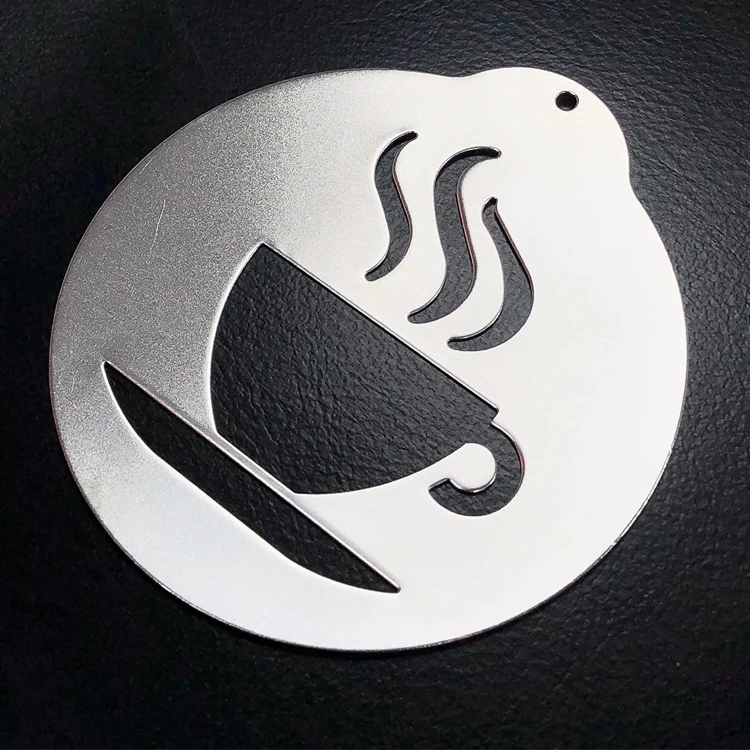 Stainless Steel Cappuccino Coffee Stencil Custom Art Cocktail Stencil Face Logo Silhouette Stencil Face Logo
Stainless Steel Cappuccino Coffee Stencil Custom Art Cocktail Stencil Face Logo Silhouette Stencil Face Logo