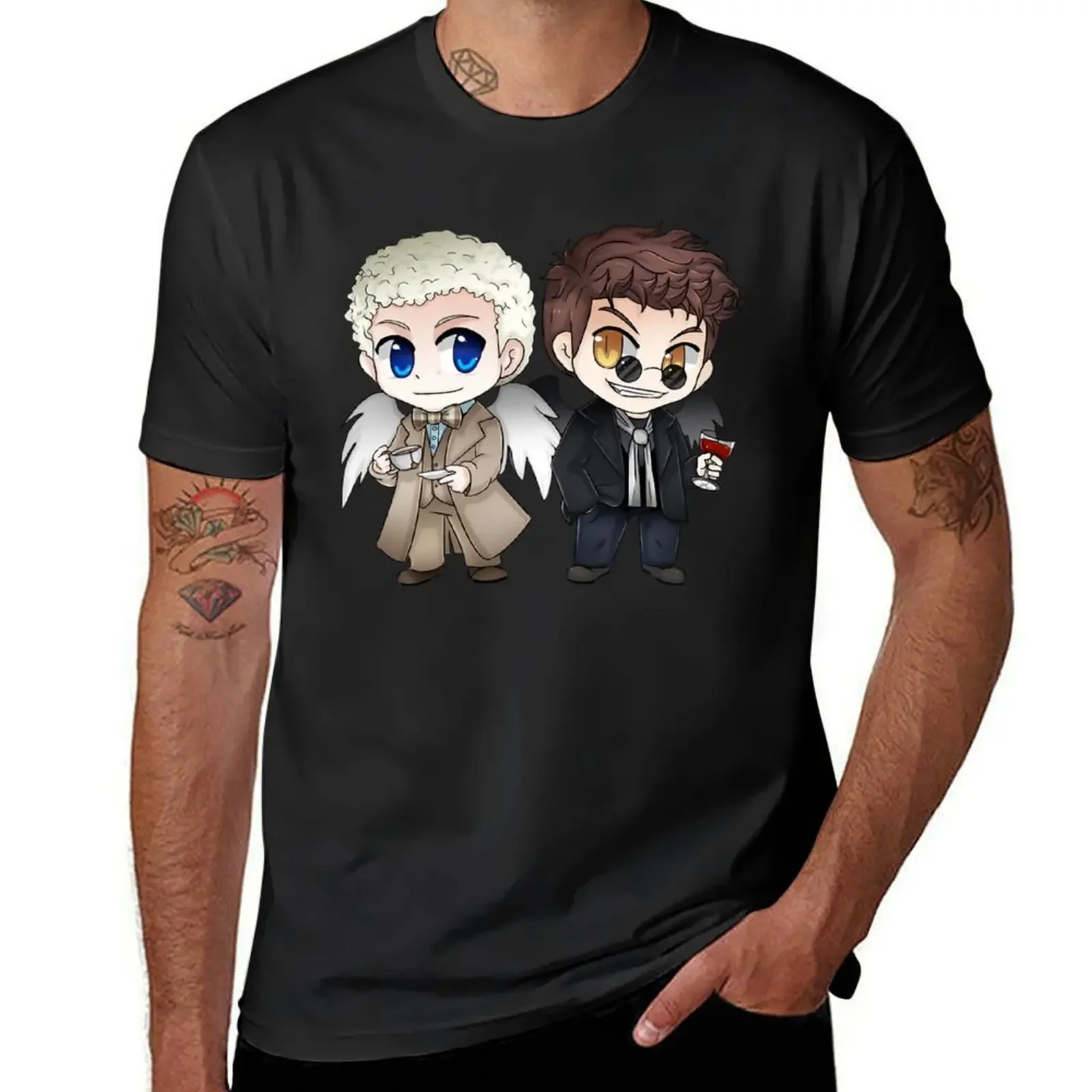 Angel and Demon T-Shirt oversized t shirt tees new edition graphic tee shirt big and tall t shirts for men
Angel and Demon T-Shirt oversized t shirt tees new edition graphic tee shirt big and tall t shirts for men