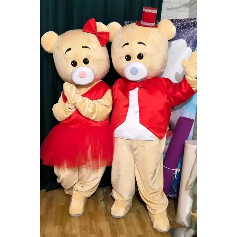 Disney Red Dress Bear Mascot Costume Carnival Cosplay Party Props Accessories Halloween Fursuit Masquerade Party Wedding Dress
Disney Red Dress Bear Mascot Costume Carnival Cosplay Party Props Accessories Halloween Fursuit Masquerade Party Wedding Dress