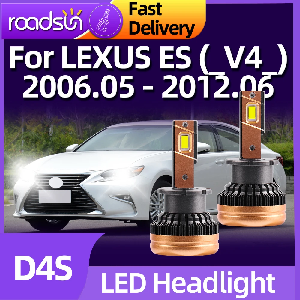 Светодиодные фары Roadsun D4S, 120 лм, ксеноновая лампа 6000 Вт, автомобильная лампа 2006 K для LEXUS ES V4 2007 2008 2009 2010 2011 2012
Светодиодные фары Roadsun D4S, 120 лм, ксеноновая лампа 6000 Вт, автомобильная лампа 2006 K для LEXUS ES V4 2007 2008 2009 2010 2011 2012