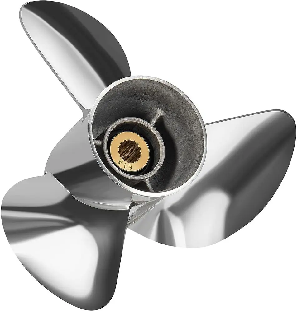 FOR OEM Upgrade Stainless Steel Boat Propeller For Yamaha 150hp-250hp Outboard Engines 15 Spline Tooth New Condition
FOR OEM Upgrade Stainless Steel Boat Propeller For Yamaha 150hp-250hp Outboard Engines 15 Spline Tooth New Condition
