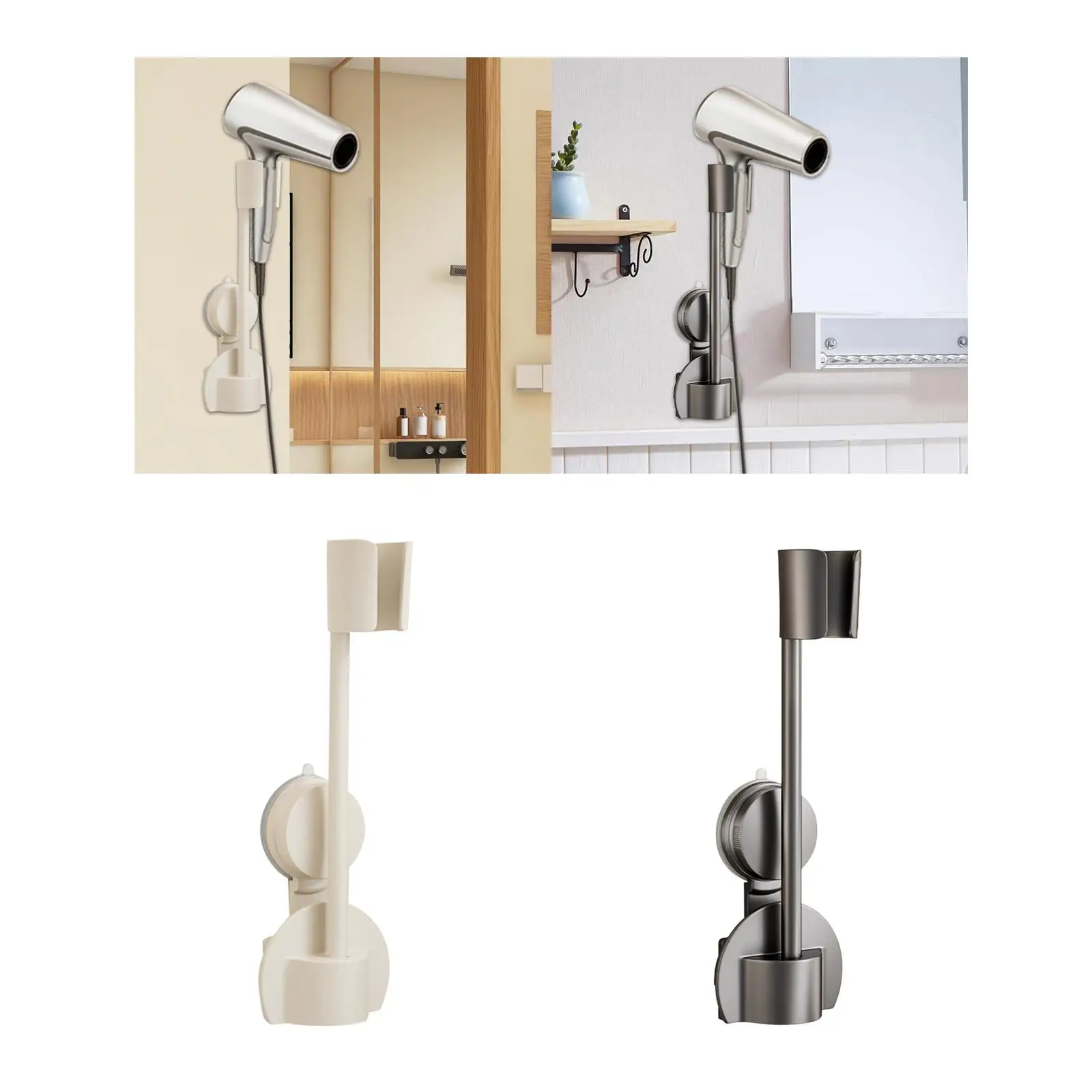Lazy Hair Dryer Stand Hands Free Suction Cup Install Practical Flexible Adjustable Height for Home Makeup Room Women Children
Lazy Hair Dryer Stand Hands Free Suction Cup Install Practical Flexible Adjustable Height for Home Makeup Room Women Children