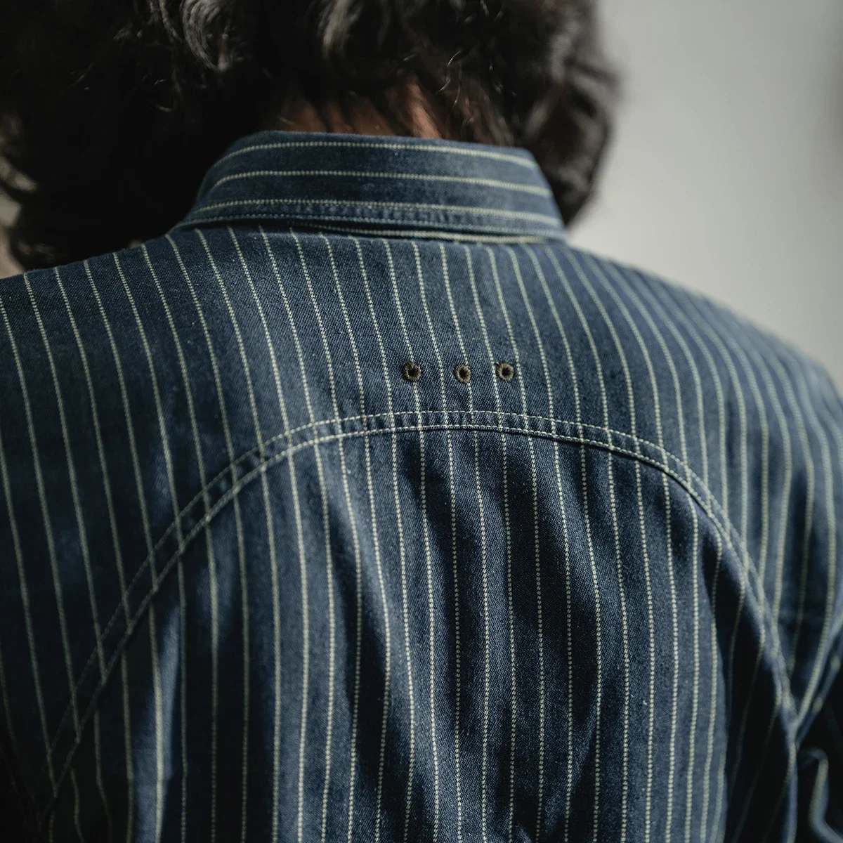 Non Stock Wabash Dot Striped Shirt Vintage Style Button Down Workshirt For Men
Non Stock Wabash Dot Striped Shirt Vintage Style Button Down Workshirt For Men