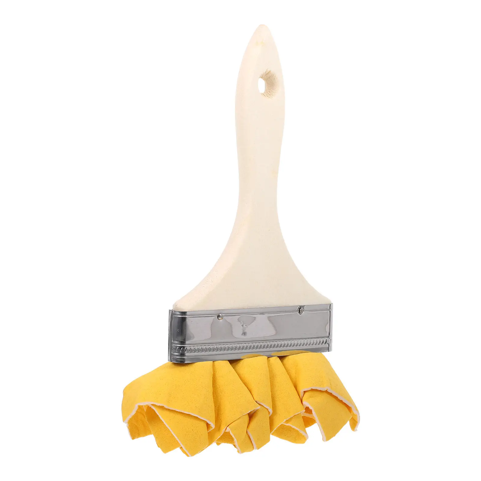 Lambskin Applicator Brush Wood Handle Texture Brush for Art Painting Tool Acrylic Oil Mural Paint Stain Edge Detailing
Lambskin Applicator Brush Wood Handle Texture Brush for Art Painting Tool Acrylic Oil Mural Paint Stain Edge Detailing
