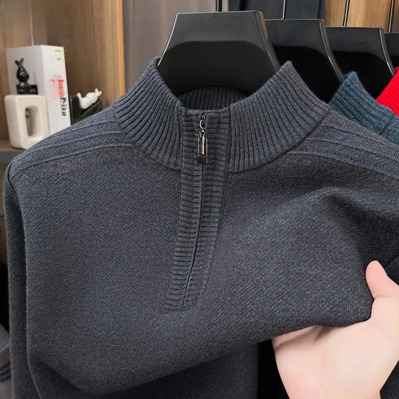 TUCANO 2025 Winter Men's Knitted Sweater f Zip Thi Warm Wool Blend Hoodie Casual Sle Regular Fit Long Sve Base Layer
TUCANO 2025 Winter Men's Knitted Sweater f Zip Thi Warm Wool Blend Hoodie Casual Sle Regular Fit Long Sve Base Layer