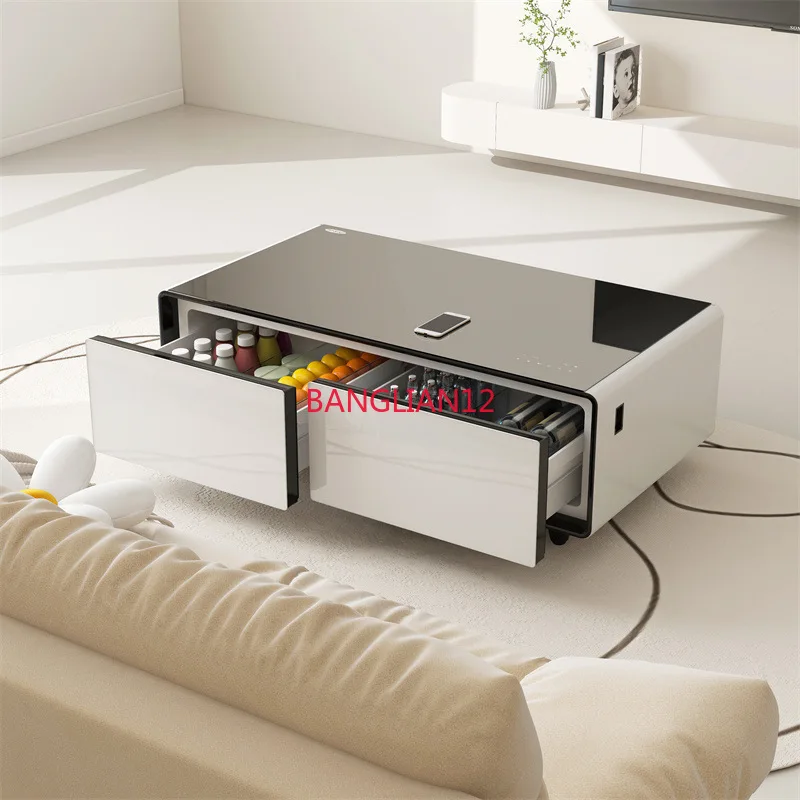 Smart coffee table refrigerator, wireless charging with stereo, fresh-keeping coffee table
Smart coffee table refrigerator, wireless charging with stereo, fresh-keeping coffee table