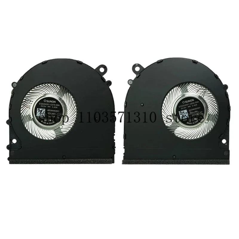 N CPU GPU Cooling fan Cooler for Xiaomi Pro 15.6 Mi Gaming GTX 1050TI 181501 GTX1060 EG50040S1-CE60/CE70-S9A
N CPU GPU Cooling fan Cooler for Xiaomi Pro 15.6 Mi Gaming GTX 1050TI 181501 GTX1060 EG50040S1-CE60/CE70-S9A