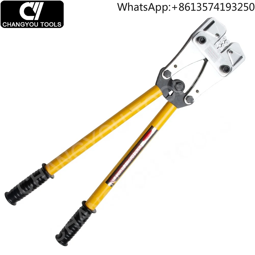 JY-16120 Hydraulic Tool Mechanical Hand Crimping for SC Peephole Copper Terminal Block for 10mm2 and 120mm2 Connections
JY-16120 Hydraulic Tool Mechanical Hand Crimping for SC Peephole Copper Terminal Block for 10mm2 and 120mm2 Connections