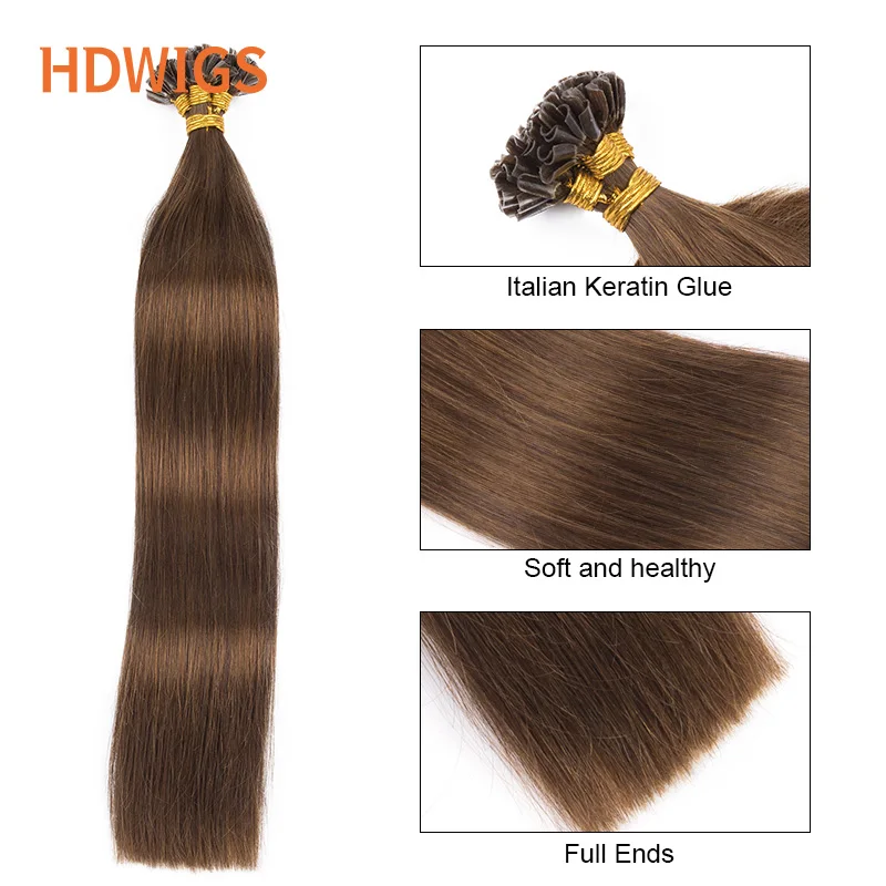 Straight UTip Hair Extension Human Hair Brazilian Remy Human Hair Extension for Women Natural Nail Tip Keratin Capsule Thick End
Straight UTip Hair Extension Human Hair Brazilian Remy Human Hair Extension for Women Natural Nail Tip Keratin Capsule Thick End