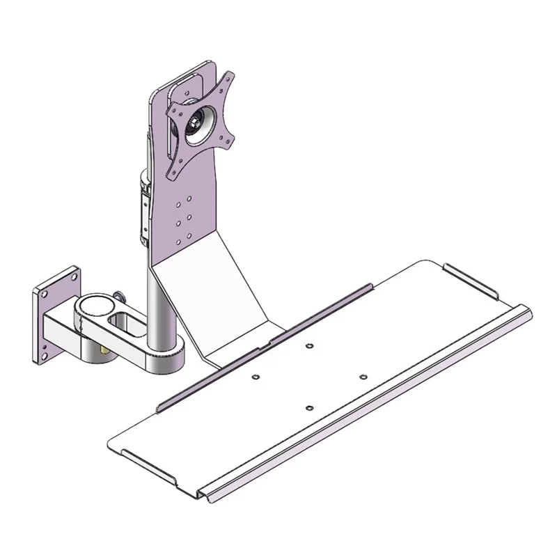Wall-mounted integrated computer monitor bracket Aluminum alloy lifting rotating screen bracket
Wall-mounted integrated computer monitor bracket Aluminum alloy lifting rotating screen bracket