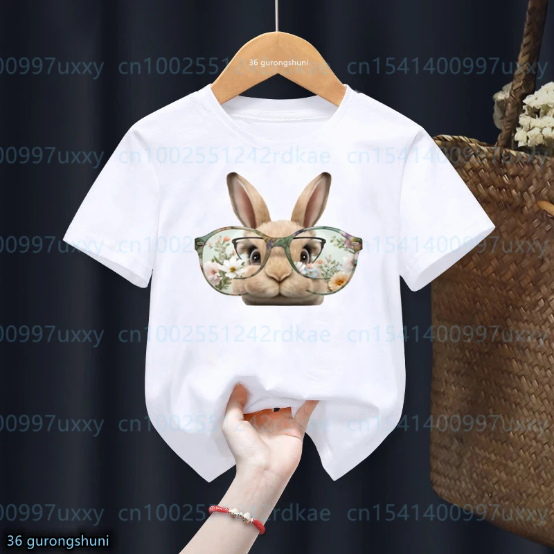 New Summer Style Girls T-Shirt Cute Bunny Face Leopard Glasses Animal Print Tshirts Boys Fashion Boys Girls Universal Clothing
New Summer Style Girls T-Shirt Cute Bunny Face Leopard Glasses Animal Print Tshirts Boys Fashion Boys Girls Universal Clothing