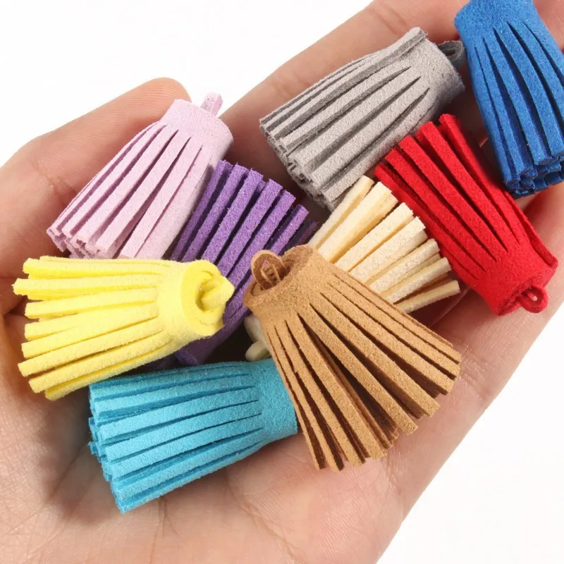 100Pcs 3.5cm Colorful Suede Tassels Pendant DIY Curtain Sewing Clothing Accessorie Keychain Hanging Decorate Crafts Materials
100Pcs 3.5cm Colorful Suede Tassels Pendant DIY Curtain Sewing Clothing Accessorie Keychain Hanging Decorate Crafts Materials