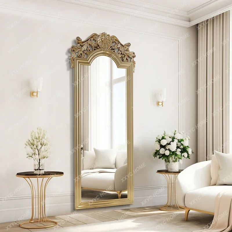 B06 carved full-body mirror household light luxury floor full-length mirror entrance decorative mirror
B06 carved full-body mirror household light luxury floor full-length mirror entrance decorative mirror