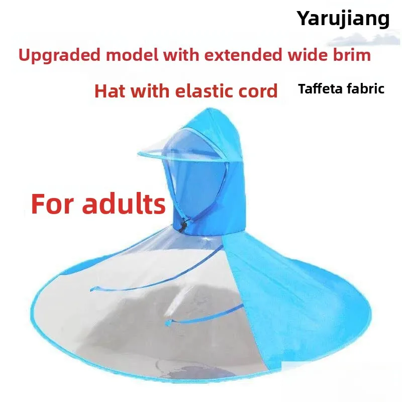 Thickened UFO Style Adult Raincoat Breathable Lightweight Waterproof Motorcycle Rain Hat Vehicle Fashionable Rain Po...
Thickened UFO Style Adult Raincoat Breathable Lightweight Waterproof Motorcycle Rain Hat Vehicle Fashionable Rain Po...