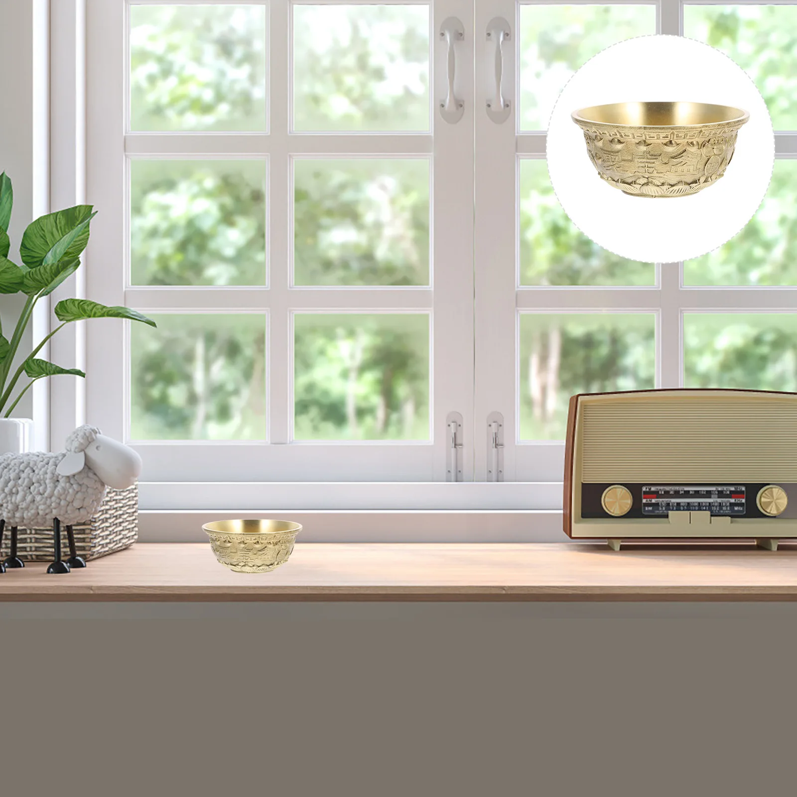 3D Relief Brass Feng Shui Treasure Basin Decor Desktop Ornament For Living Room Office Home Golden Small Household Bowl Adorn 
3D Relief Brass Feng Shui Treasure Basin Decor Desktop Ornament For Living Room Office Home Golden Small Household Bowl Adorn