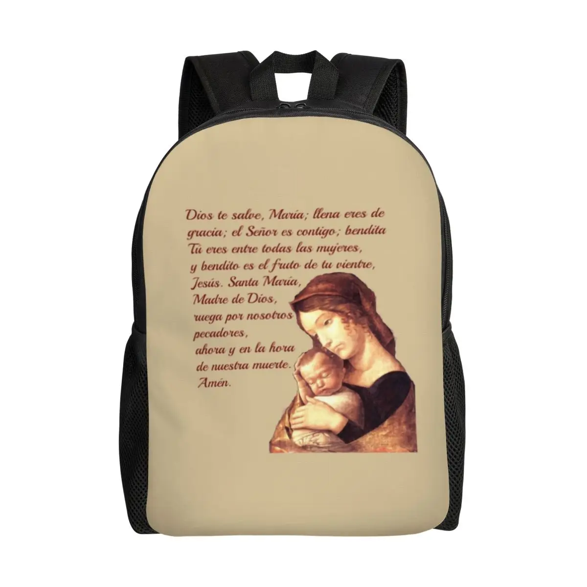 3D Print Rosarium Virginis Mariae Backpacks Holy Rosary Prayer School College Travel Bags Men Women Bookbag Fits 15 Inch Laptop
3D Print Rosarium Virginis Mariae Backpacks Holy Rosary Prayer School College Travel Bags Men Women Bookbag Fits 15 Inch Laptop