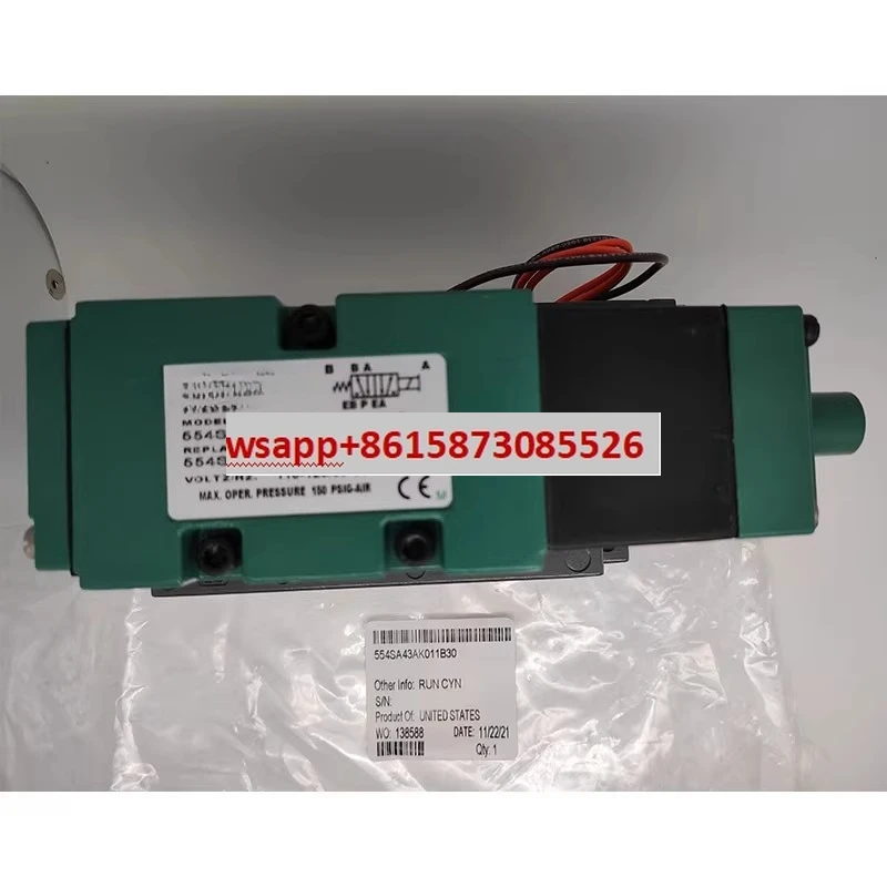 Original imported two position five way 55 directional control valve 554SA43AK011B30
Original imported two position five way 55 directional control valve 554SA43AK011B30