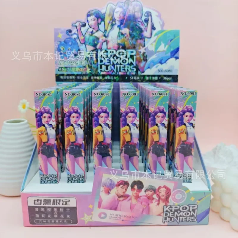 Kpop Demon Hunters милые гелевые ручки 0,5 мм Kawaii канцелярские принадлежности мультфильм аниме начальные периферийные устройства школьные и офисные принадлежности подарки для вечеринок
Kpop Demon Hunters милые гелевые ручки 0,5 мм Kawaii канцелярские принадлежности мультфильм аниме начальные периферийные устройства школьные и офисные принадлежности подарки для вечеринок