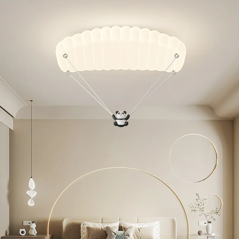 NEW Panda Parachute Ceiling Lamps Cute Children's Room Lamp Modern Romantic Warm Little Girl Boy Bedroom Decor Ceiling Lights
NEW Panda Parachute Ceiling Lamps Cute Children's Room Lamp Modern Romantic Warm Little Girl Boy Bedroom Decor Ceiling Lights