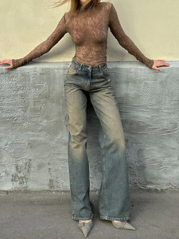 Sexy Lace See Through Slim Top Lady Solid High Collar Long-sleeved Cropped Blouse 2026 Chic Spring Women Daily Highstreet Tops
Sexy Lace See Through Slim Top Lady Solid High Collar Long-sleeved Cropped Blouse 2026 Chic Spring Women Daily Highstreet Tops