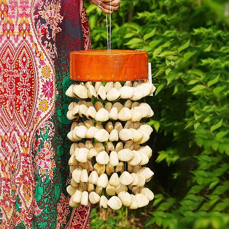 Fruit Shell Wind Chime Stress Relieving Sound Therapy Hand Cranked Bell Hand Cranked Circular Wind Chimes Pendant Decoration
Fruit Shell Wind Chime Stress Relieving Sound Therapy Hand Cranked Bell Hand Cranked Circular Wind Chimes Pendant Decoration