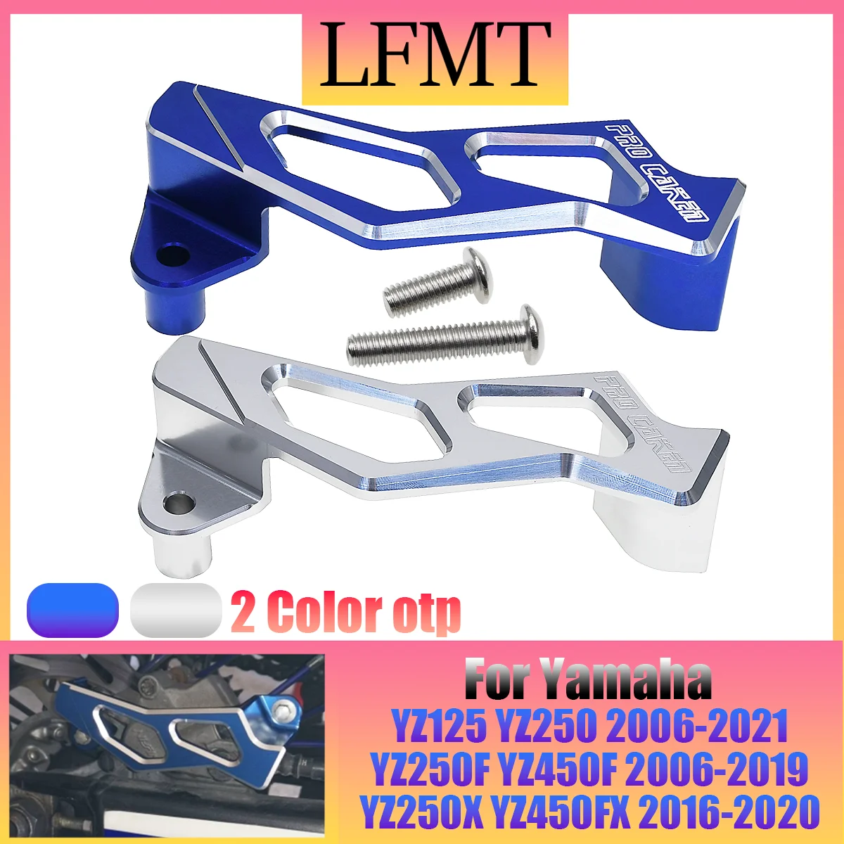 The new 2023 motorcycle retrofit accessory For Yamaha YZF250/450/YZ250F CNC aluminum alloy retrofit rear brake pump protection
The new 2023 motorcycle retrofit accessory For Yamaha YZF250/450/YZ250F CNC aluminum alloy retrofit rear brake pump protection