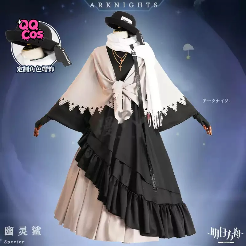 Arknights Spectre-Путочный костюм для косплея на Хэллоуин, карнавал, вечеринку, Рождество, ролевая одежда, одежда QQ Cos
Arknights Spectre-Путочный костюм для косплея на Хэллоуин, карнавал, вечеринку, Рождество, ролевая одежда, одежда QQ Cos