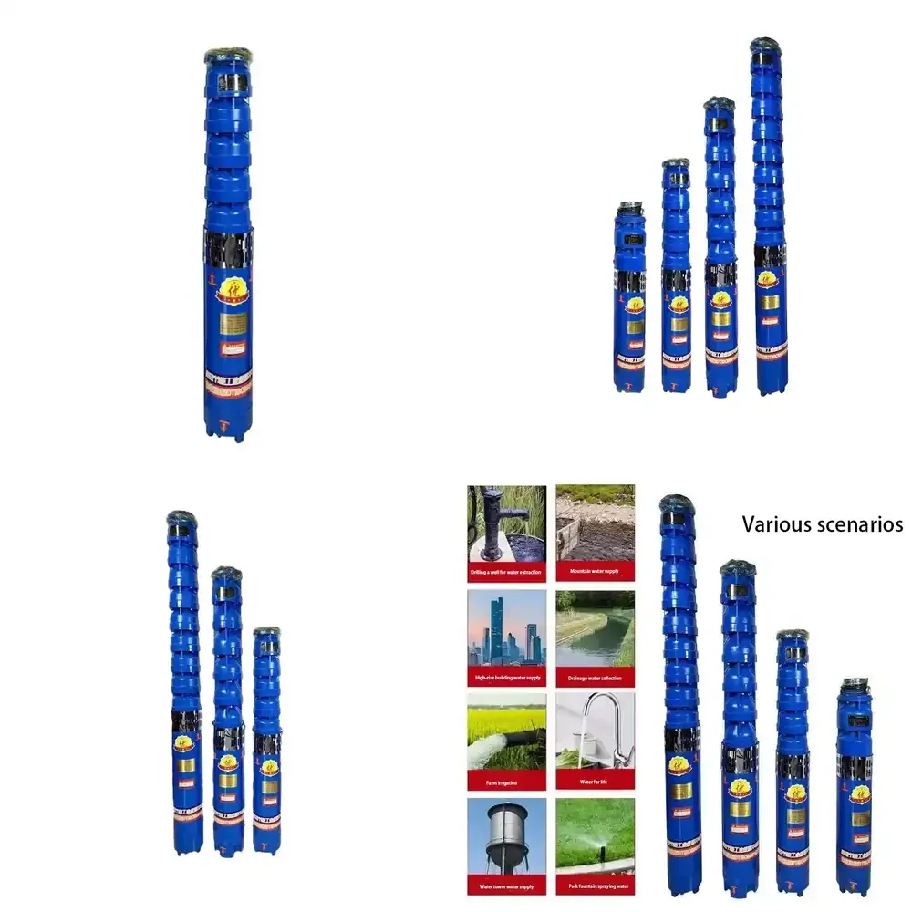 Deep Well High Lift Multistage Submersible Pump Electric Power Cast Iron Material for Drainage Irrigation Systems 1 Year
Deep Well High Lift Multistage Submersible Pump Electric Power Cast Iron Material for Drainage Irrigation Systems 1 Year
