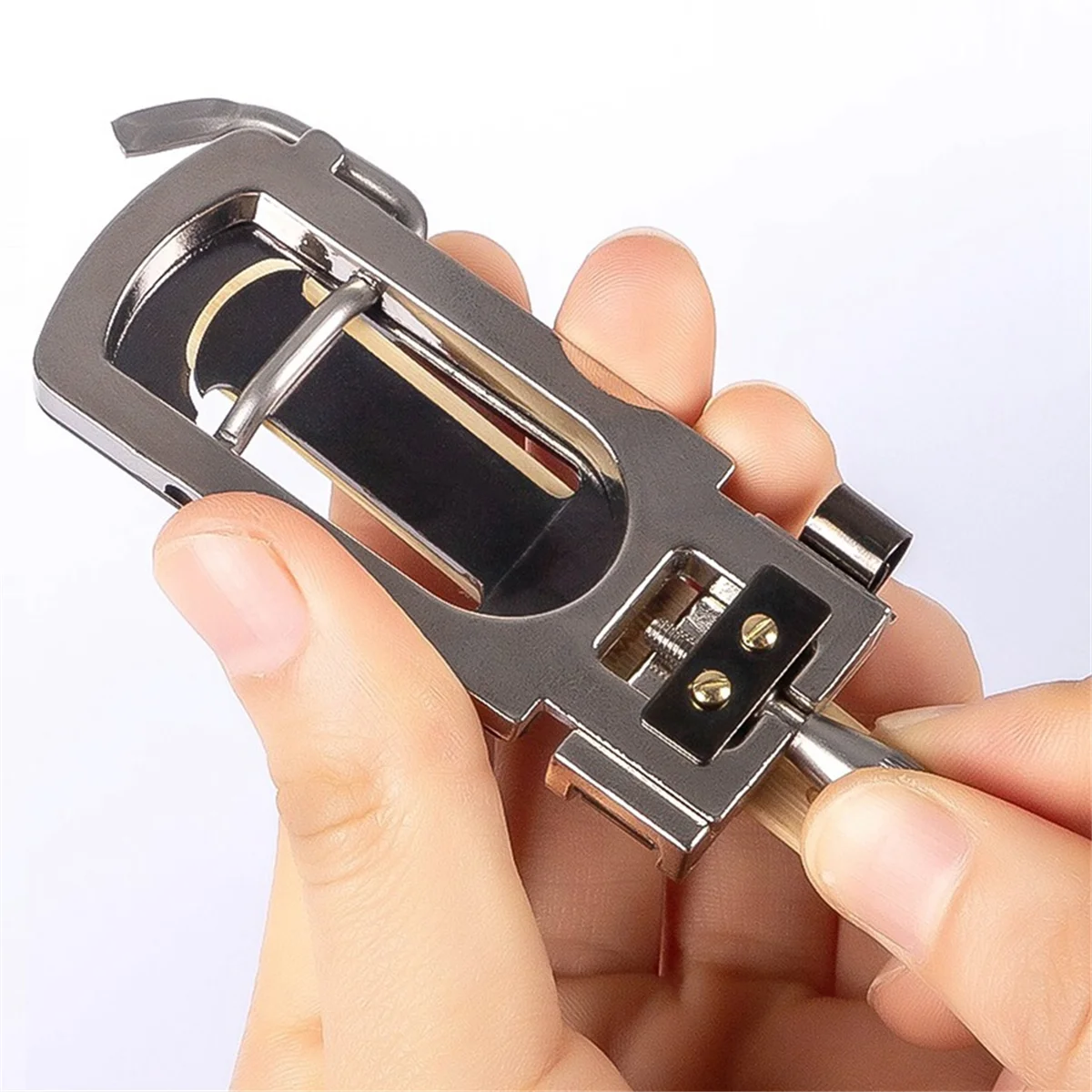 L71ASaxophone Reed Trimmer Clarinet Reed Cutter Woodwind Instruments Repair Tool-Clarinet
L71ASaxophone Reed Trimmer Clarinet Reed Cutter Woodwind Instruments Repair Tool-Clarinet
