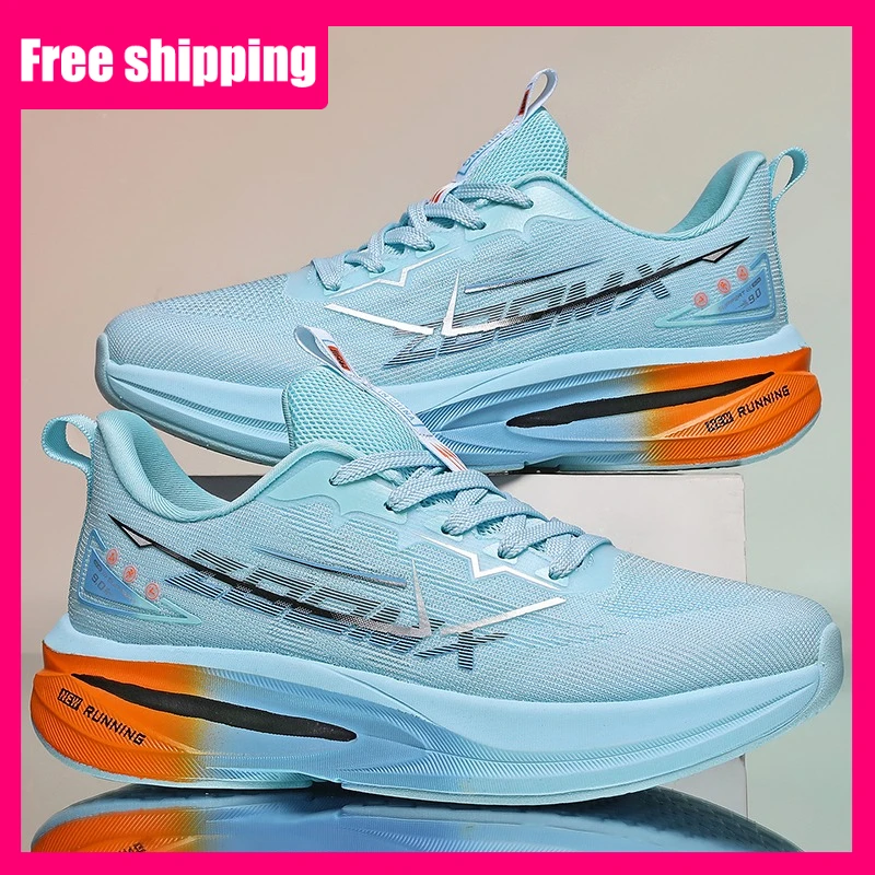 Mens Running Shoes Lightweight Anti Slip Outdoor Training Sneakers Teenagers Fitness Comfort Shock-absorbing Road Jogging Shoes
Mens Running Shoes Lightweight Anti Slip Outdoor Training Sneakers Teenagers Fitness Comfort Shock-absorbing Road Jogging Shoes
