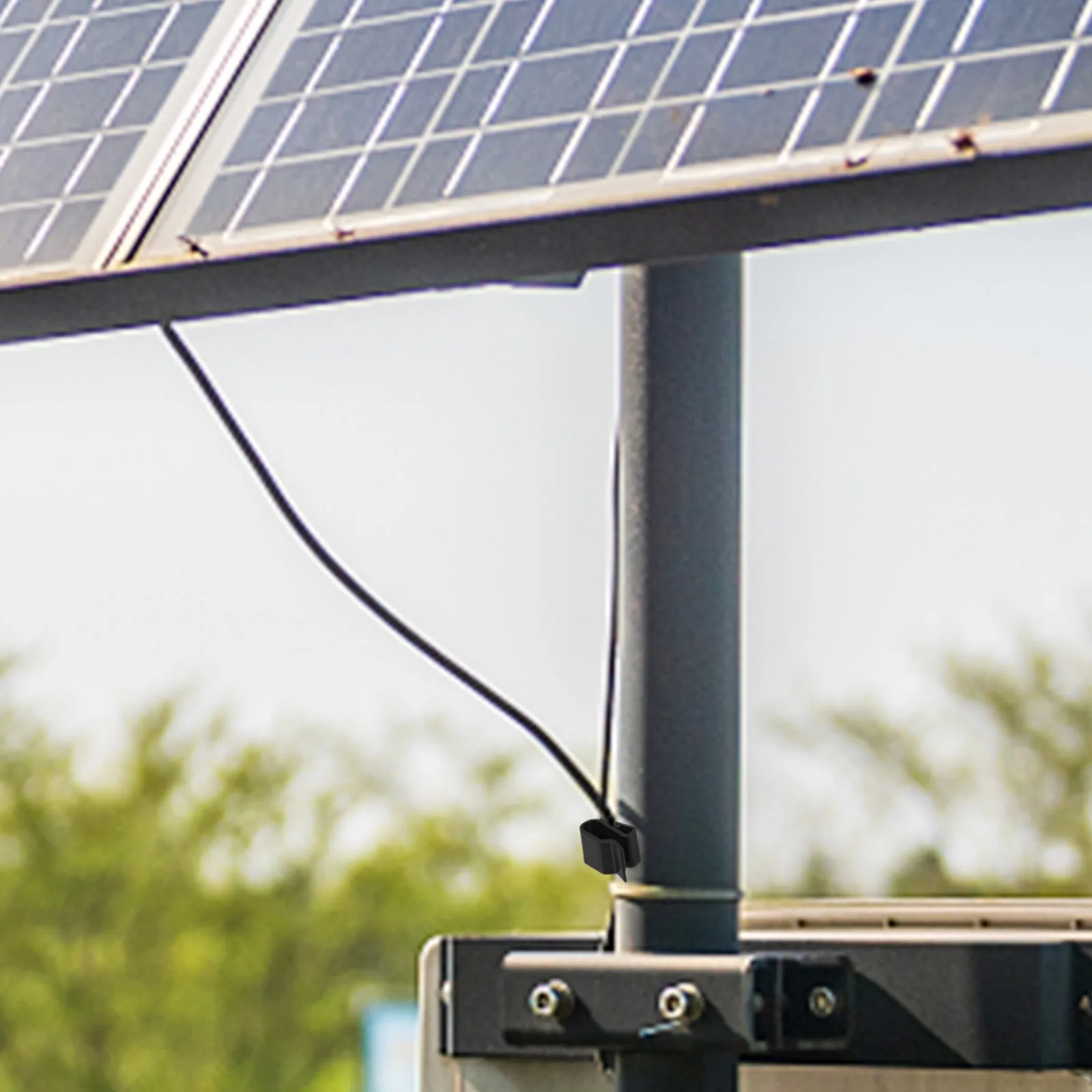 30Pcs Photovoltaic Cable Clips Solar Panel Wire Clamps ABS Material Tool Free Quick Install Edge Protected Cable Fixing Solution
30Pcs Photovoltaic Cable Clips Solar Panel Wire Clamps ABS Material Tool Free Quick Install Edge Protected Cable Fixing Solution