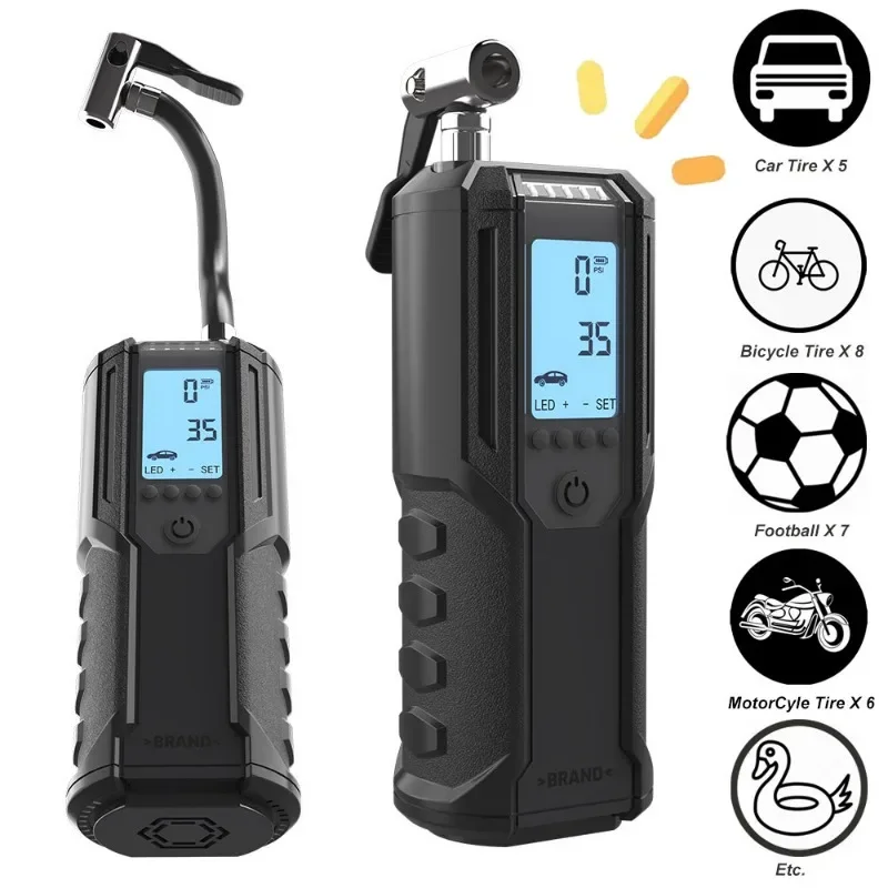 New Technologies 12v Electric Car Compressor Portable Electric Mini Digital Air Inflator Tire Pump
New Technologies 12v Electric Car Compressor Portable Electric Mini Digital Air Inflator Tire Pump