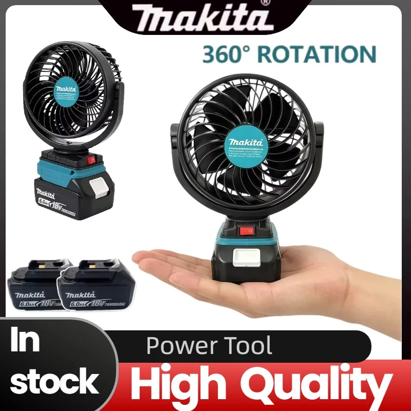 Makita 5 Inch Cordless Portable Cooling Fan With USB Charging Port Adjustable Tilt Mini Air Fan Camping Indoor Outdoor Jobsite
Makita 5 Inch Cordless Portable Cooling Fan With USB Charging Port Adjustable Tilt Mini Air Fan Camping Indoor Outdoor Jobsite