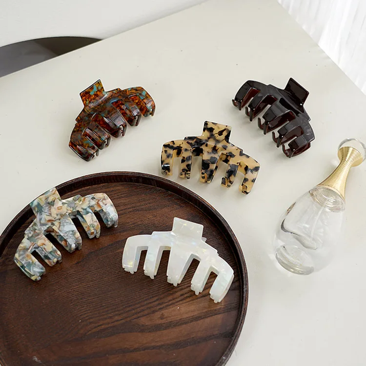 Korean Dragon Clip - Acetate Hair Claw, Colorful Elegant Shark Grip
Korean Dragon Clip - Acetate Hair Claw, Colorful Elegant Shark Grip