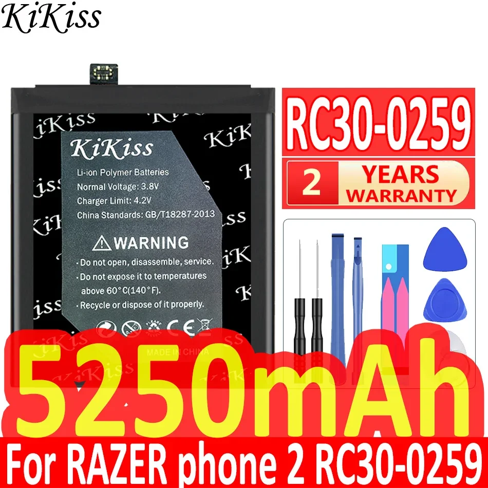Мощный аккумулятор 5250 мАч KiKiss для телефона RAZER Phone 2 RC30-0259 1ICP4/69/81
Мощный аккумулятор 5250 мАч KiKiss для телефона RAZER Phone 2 RC30-0259 1ICP4/69/81