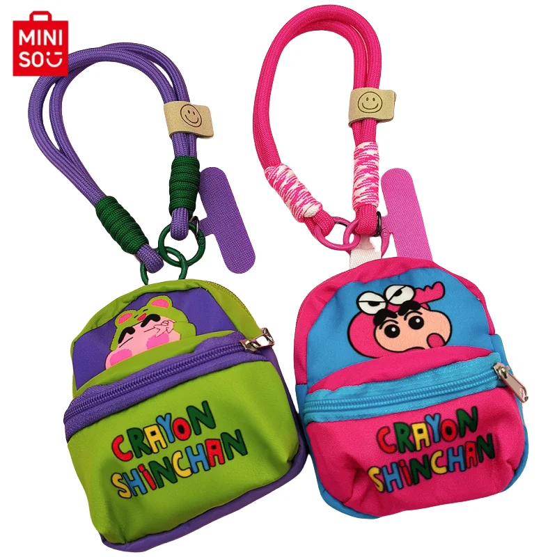 2025 Miniso New Crayon Shin chan Bag Mobile Phone Rope Multi functional Change Bluetooth Storage Bag Anti throw Wrist Strap
2025 Miniso New Crayon Shin chan Bag Mobile Phone Rope Multi functional Change Bluetooth Storage Bag Anti throw Wrist Strap