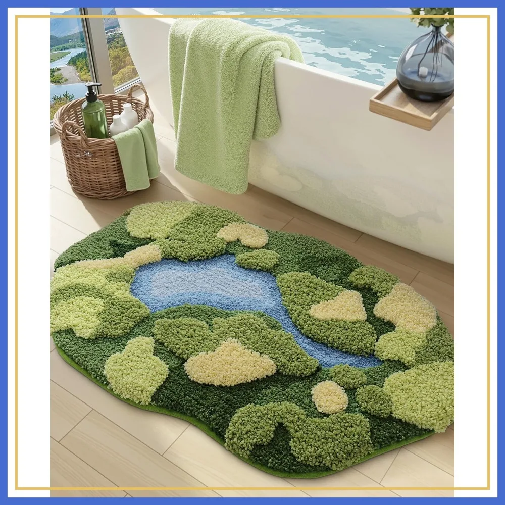 Ultra Thick Soft Bath Mat, Water Absorbent Non Slip Microfiber Rug for Shower Floor, Sink, Bedroom, Home Decor, 24x43
Ultra Thick Soft Bath Mat, Water Absorbent Non Slip Microfiber Rug for Shower Floor, Sink, Bedroom, Home Decor, 24x43