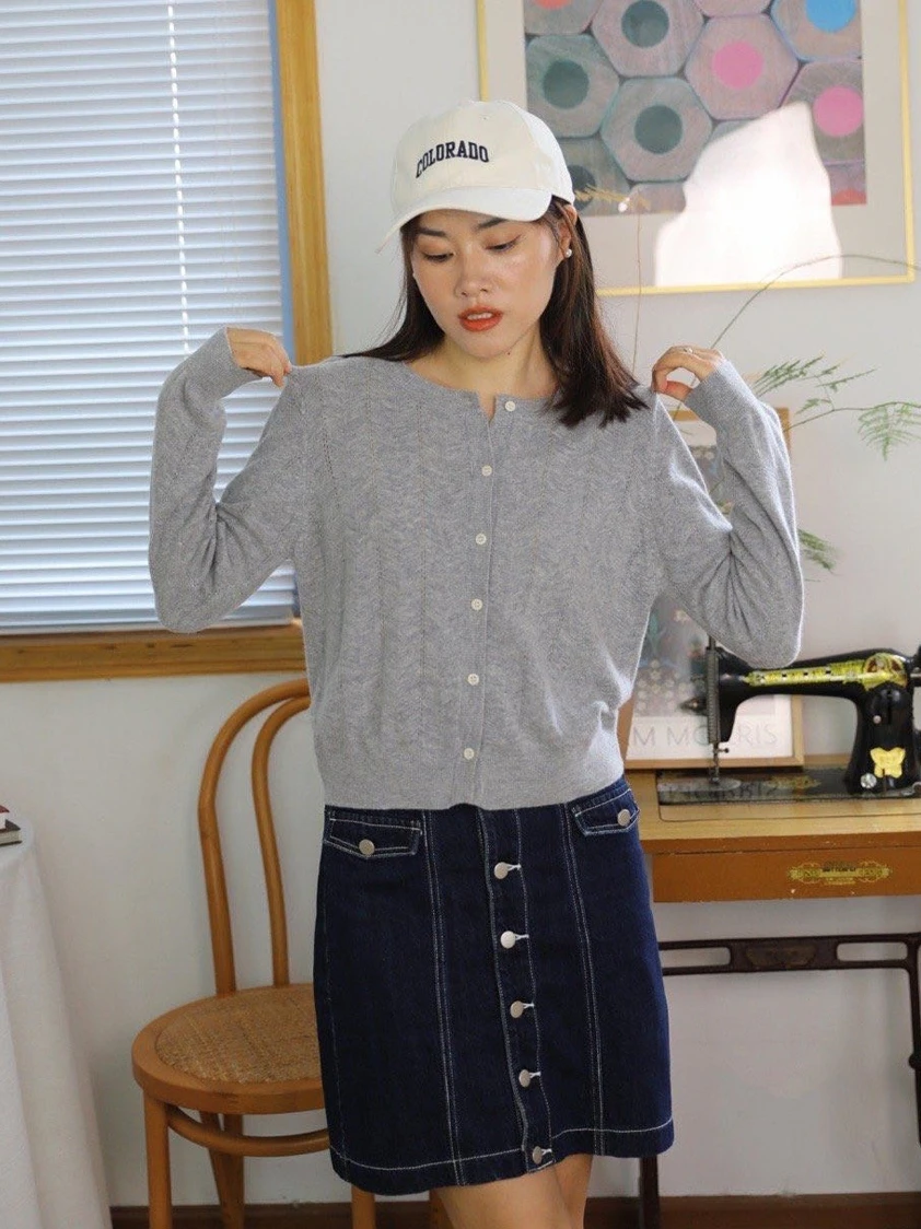 Женский модный кардиган Ele round Ne из шерстяной смеси, свободного кроя, с длинными рукавами, универсальный, для повседневной носки
Женский модный кардиган Ele round Ne из шерстяной смеси, свободного кроя, с длинными рукавами, универсальный, для повседневной носки