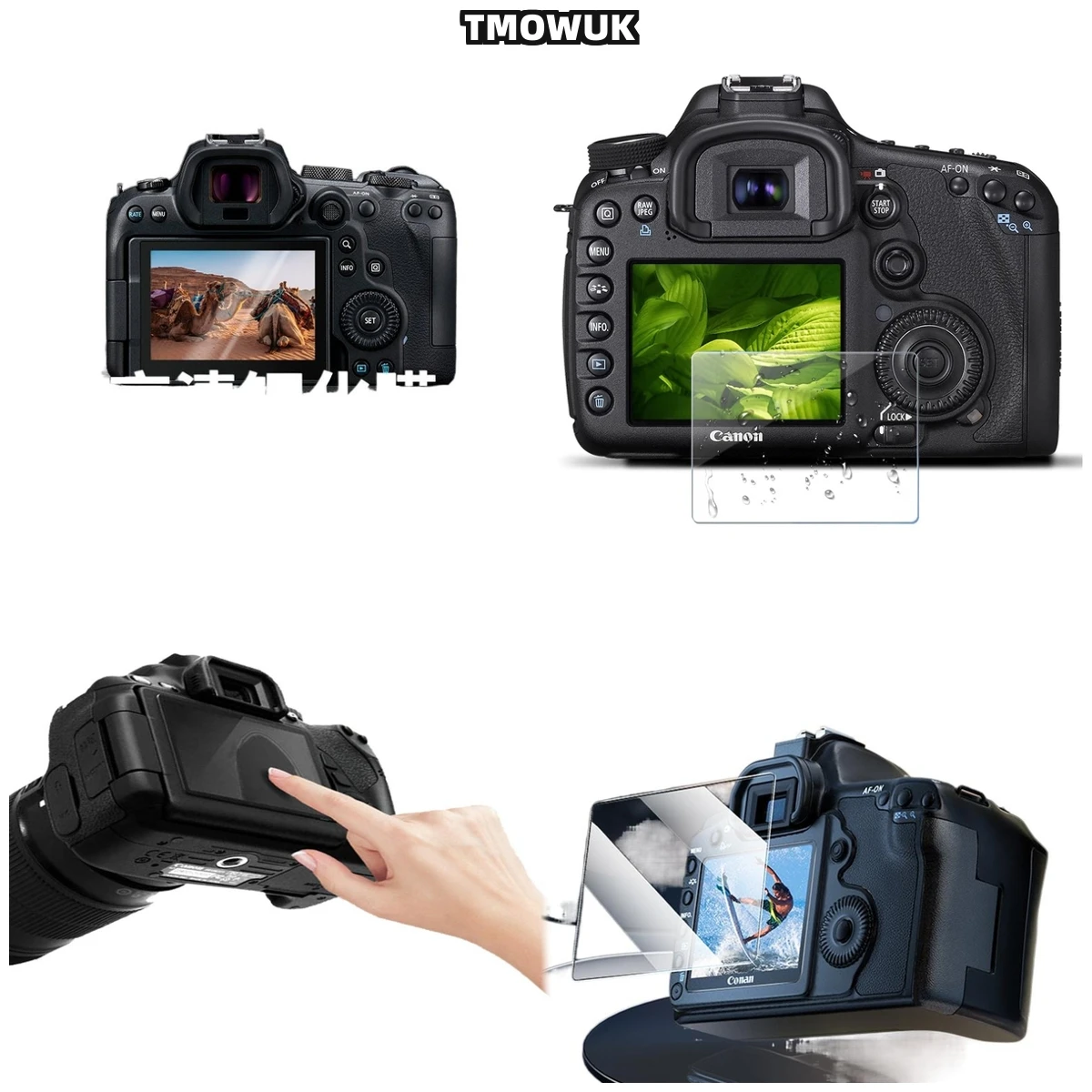 For Canon R10 9H Hardness HD Clear Anti-Scratch Tempered Glass LCD Screen Protector Film.
For Canon R10 9H Hardness HD Clear Anti-Scratch Tempered Glass LCD Screen Protector Film.