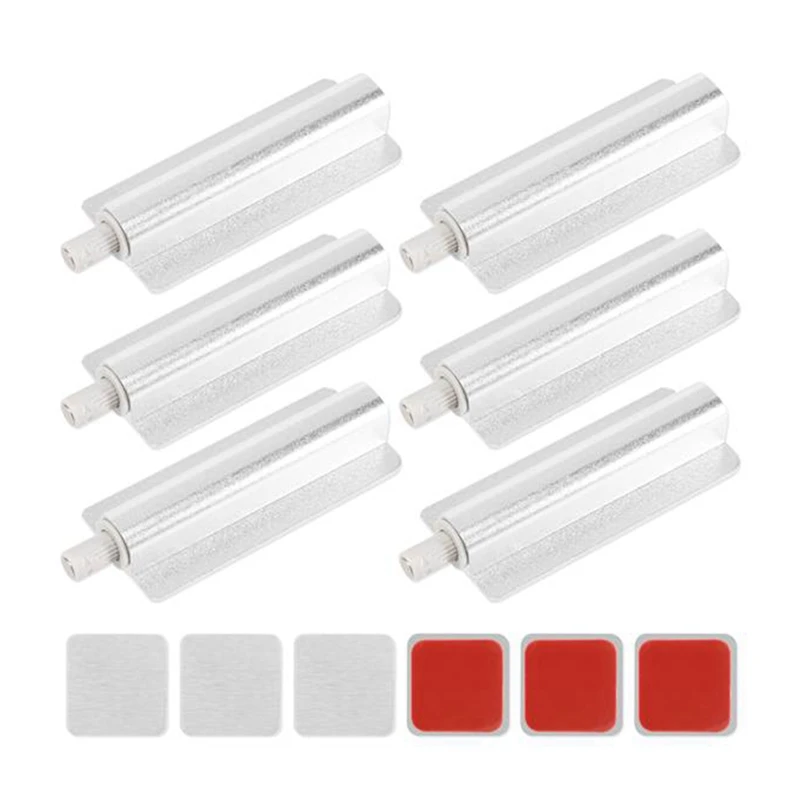 AAAEL-6 Pcs Magnetic Push Latch Catch For Cabinet Door, Push To Open Door Latch, Double Cabinet Magnetic Catch For Cabinet
AAAEL-6 Pcs Magnetic Push Latch Catch For Cabinet Door, Push To Open Door Latch, Double Cabinet Magnetic Catch For Cabinet