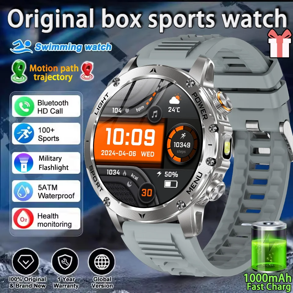 Новые спортивные умные часы на открытом воздухе 1,7 дюйма AMOLED IP68 Водонепроницаемые HD Bluetooth-вызовы Пульсометр Смарт-часы 1000 мАч Батарея Мужчины 2025
Новые спортивные умные часы на открытом воздухе 1,7 дюйма AMOLED IP68 Водонепроницаемые HD Bluetooth-вызовы Пульсометр Смарт-часы 1000 мАч Батарея Мужчины 2025
