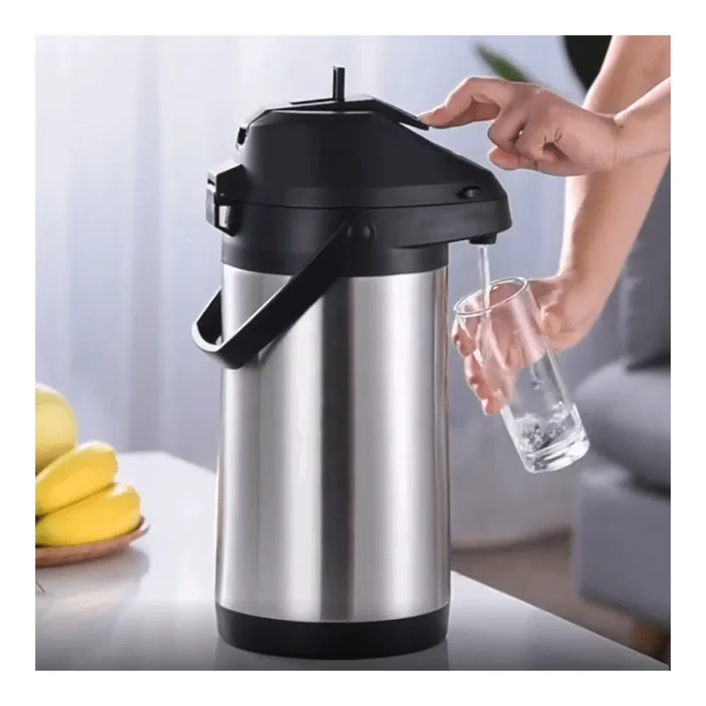 Stainless Steel Vacuum Flask, Convenient Large Capacity Press Type Thermal Water Bottle For Home Use
Stainless Steel Vacuum Flask, Convenient Large Capacity Press Type Thermal Water Bottle For Home Use