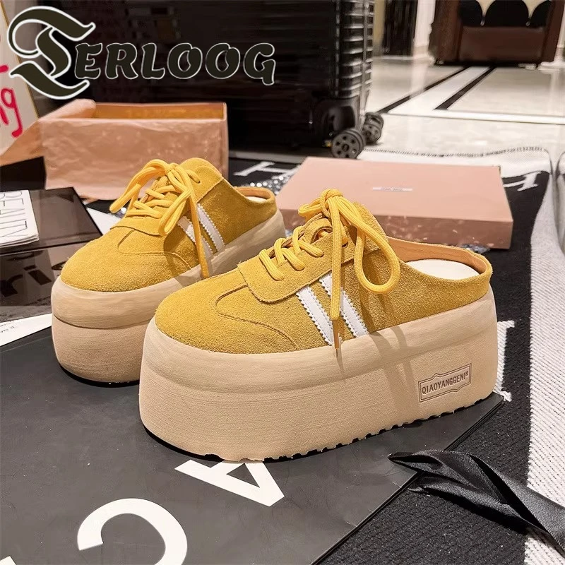 Flats Platform Women Slippers Lace Up Mules Shoes Summer Sandals 2025 Casual New Sneakers Slingback Woman Flip Flops Sandalias
Flats Platform Women Slippers Lace Up Mules Shoes Summer Sandals 2025 Casual New Sneakers Slingback Woman Flip Flops Sandalias