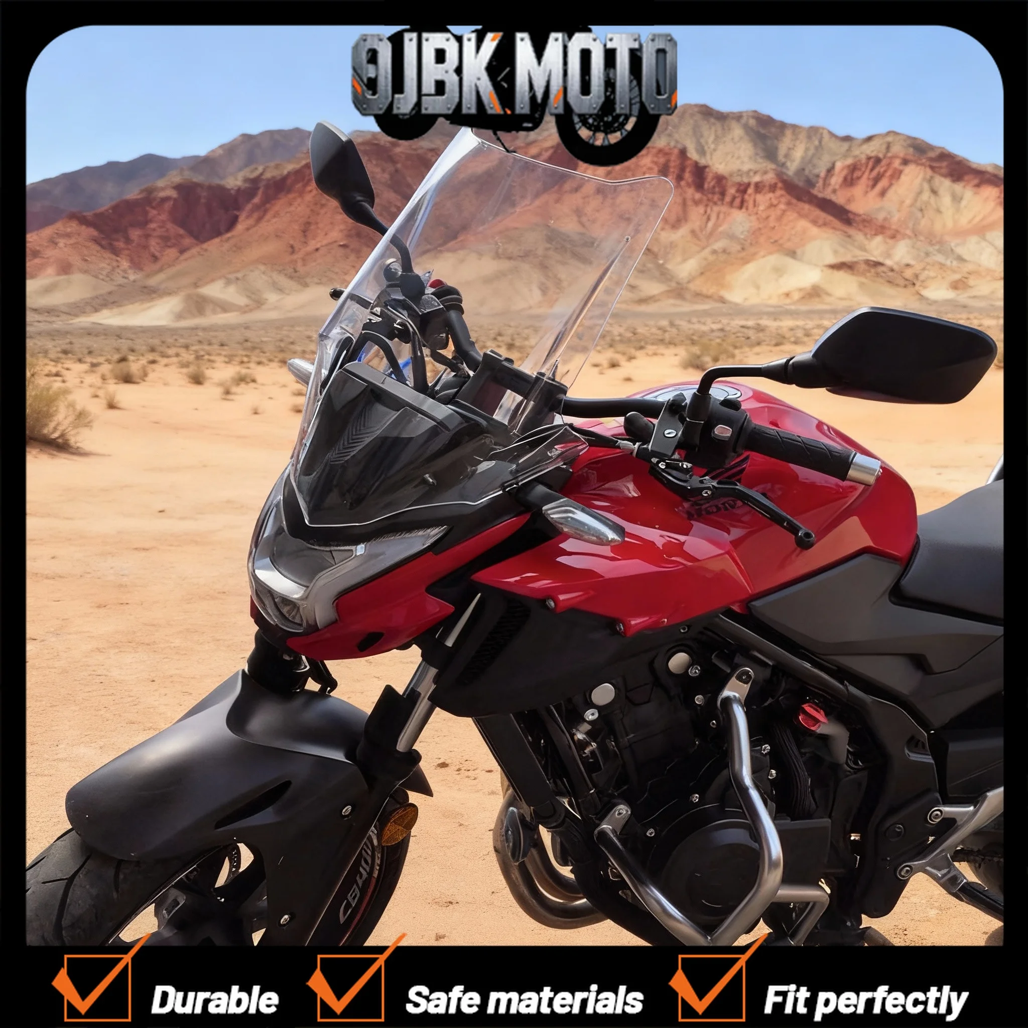 For Honda 2019-2024 CB400F Motorcycle Windshield CB500F Windscreens Increase Wind Deflectors Viser Modification Accessories
For Honda 2019-2024 CB400F Motorcycle Windshield CB500F Windscreens Increase Wind Deflectors Viser Modification Accessories
