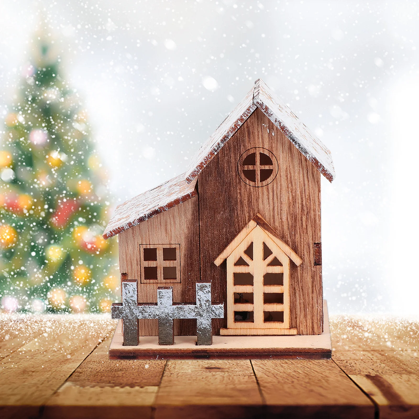 LED Wooden Pendant Ornament Xmas Decoration Hanging Glowing Log Cabin Christmas Ornament Home Decor Xmas Decoration
LED Wooden Pendant Ornament Xmas Decoration Hanging Glowing Log Cabin Christmas Ornament Home Decor Xmas Decoration