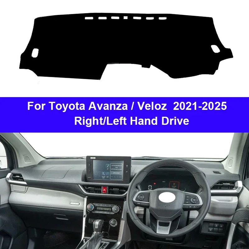 Car Dashboard Cover Dash Mat for Toyota Avanza / Veloz 2021 2022 2023 2024 2025 Avoid Light Pad Anti-UV Case Carpet Accessories
Car Dashboard Cover Dash Mat for Toyota Avanza / Veloz 2021 2022 2023 2024 2025 Avoid Light Pad Anti-UV Case Carpet Accessories