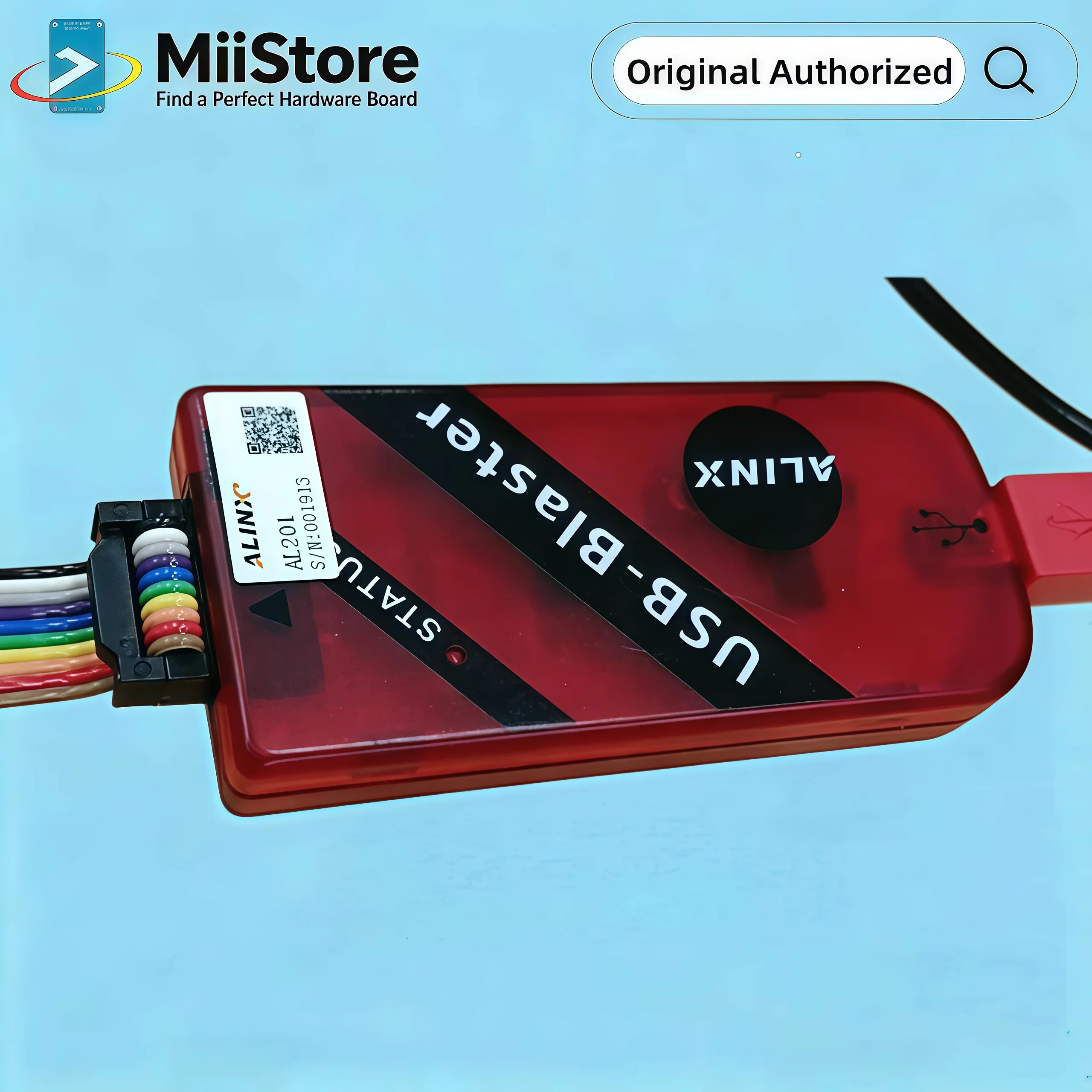 Alinx ALTERA AL201 High-speed Downloader Simulator Download Cable FPGA Type A
Alinx ALTERA AL201 High-speed Downloader Simulator Download Cable FPGA Type A