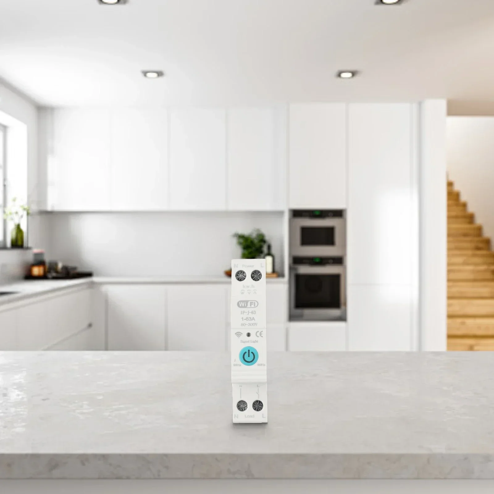 Energy Monitoring Breaker White Remote Control Circuit Breaker Voice Control Wide Voltage Range Energy Monitoring
Energy Monitoring Breaker White Remote Control Circuit Breaker Voice Control Wide Voltage Range Energy Monitoring