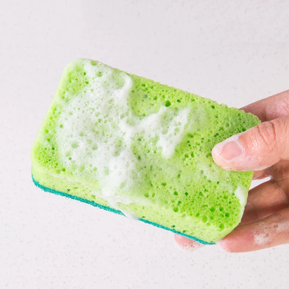 8pcs Double Sided Sponge Scrubber For Dish Washing Dishes Bowls Cleaning Sponge Scouring Pad Kitchen Long-Lasting Light Portable
8pcs Double Sided Sponge Scrubber For Dish Washing Dishes Bowls Cleaning Sponge Scouring Pad Kitchen Long-Lasting Light Portable